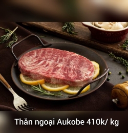 Thăn ngoại Striploin AuKobe 5 miếng/ kg